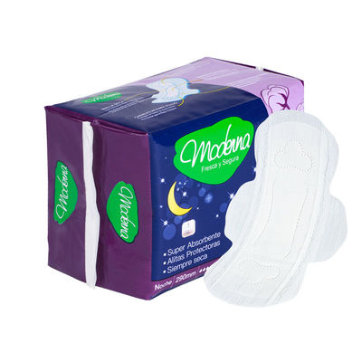 Quality Super Absorbency Disposable Sanitary Pad Women Menstrual Pad factory